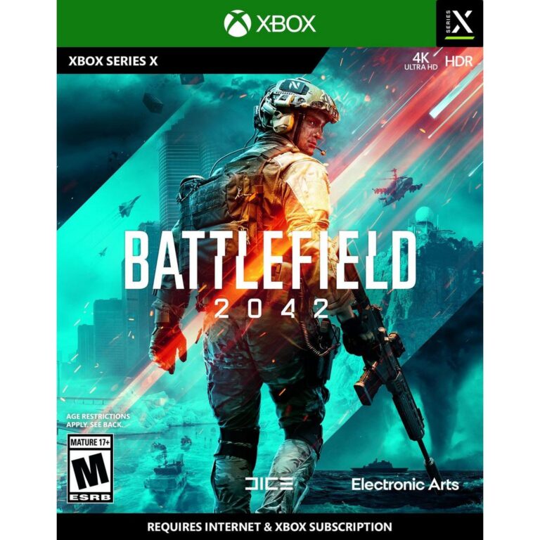Battlefield 2042 Xbox Series X cover.