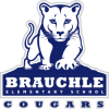 Cougar mascot with school name