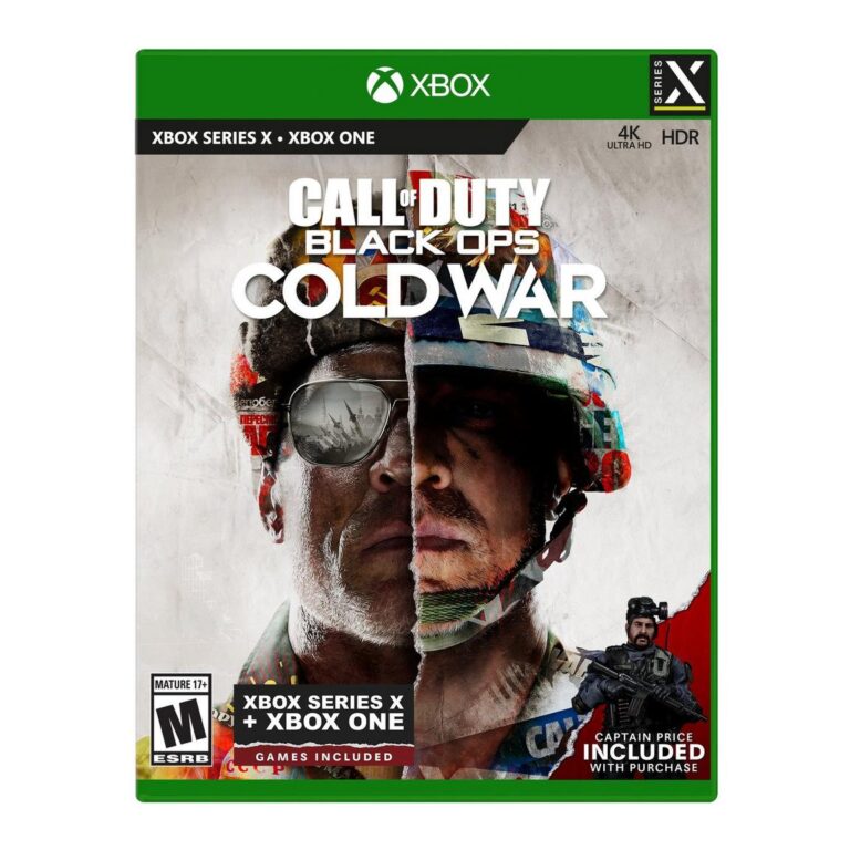 Call of Duty Cold War Xbox cover.