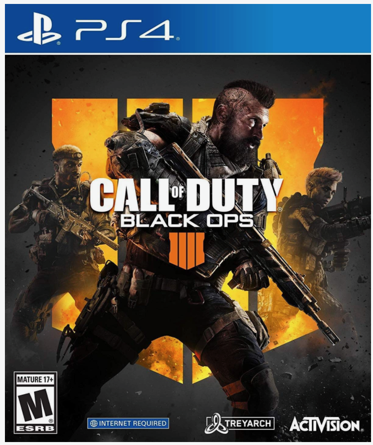 Call of Duty: Black Ops 4 cover.