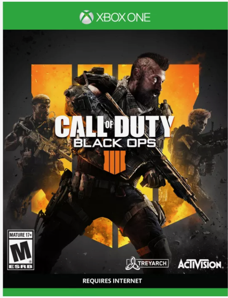 Call of Duty: Black Ops 4 cover.