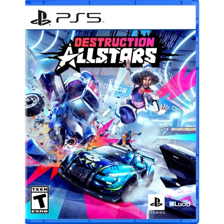 PS5 Destruction AllStars game cover art.