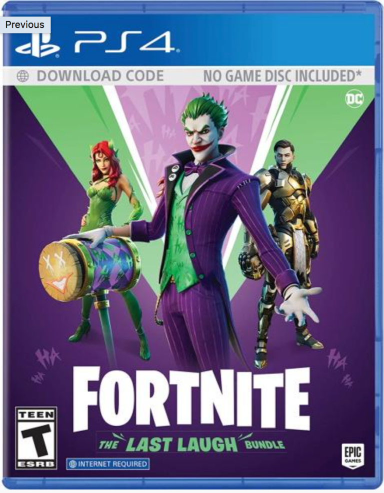 Fortnite: The Last Laugh Bundle cover.