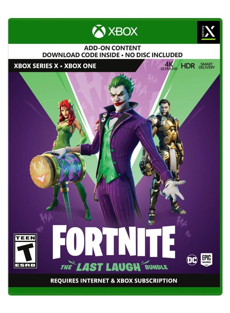 Fortnite: The Last Laugh Bundle cover.
