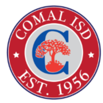 Comal ISD logo with tree