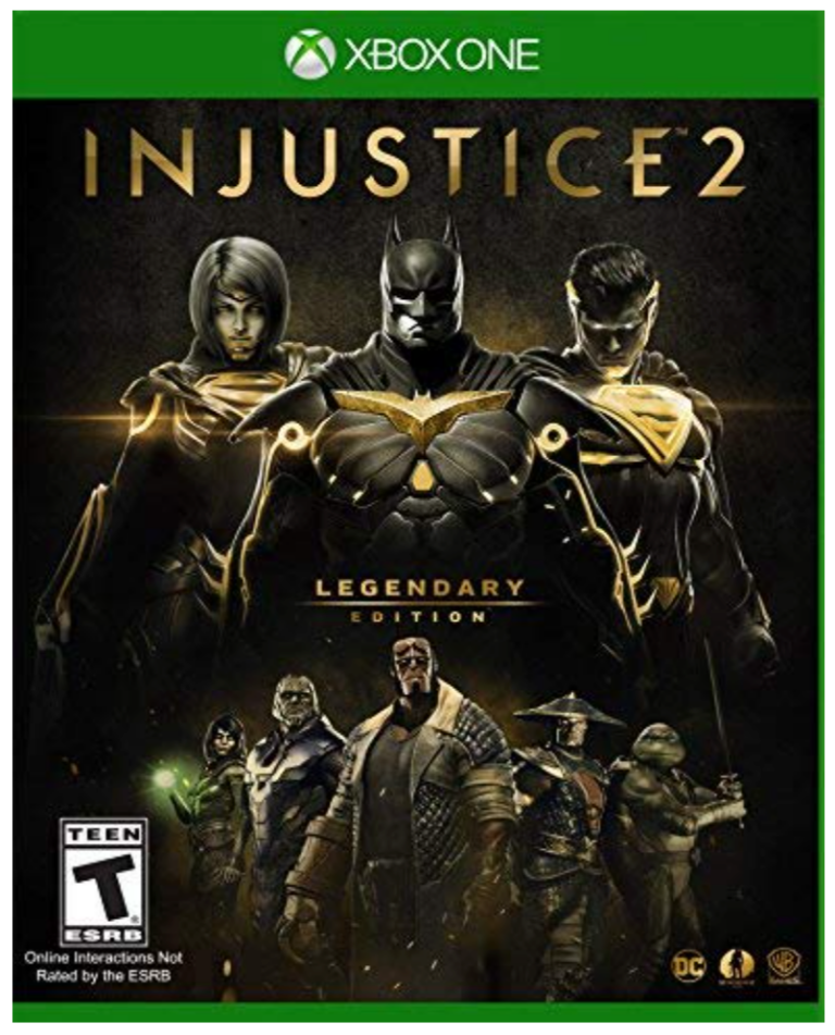 Injustice 2 Legendary Edition Xbox One cover.