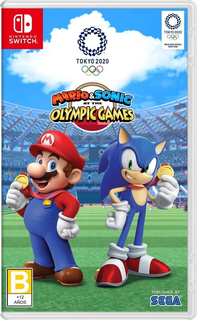 Mario and Sonic Olympic Games Nintendo Switch cover.