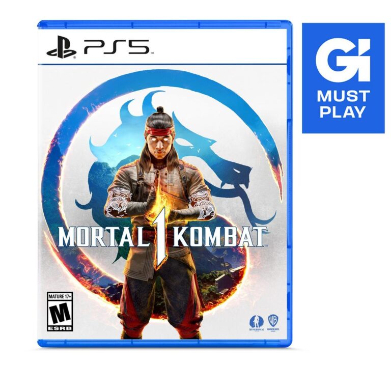 Mortal Kombat 1 PS5 game cover.