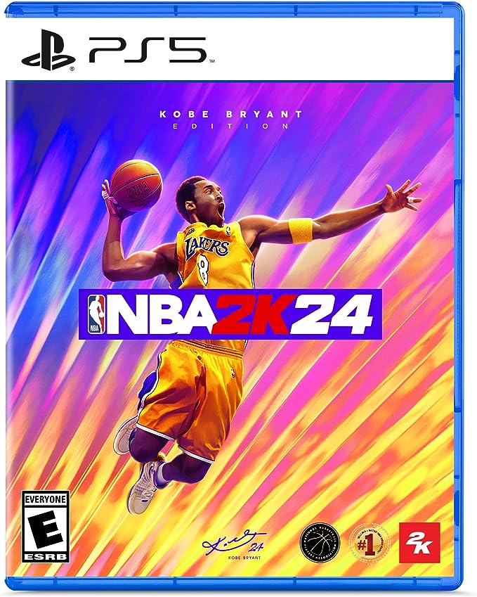 NBA 2K24 PS5 game cover art.