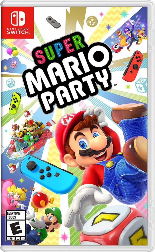 Super Mario Party game cover for Nintendo Switch.